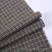 Nouveau design jacquard Grid motif manteau pantal